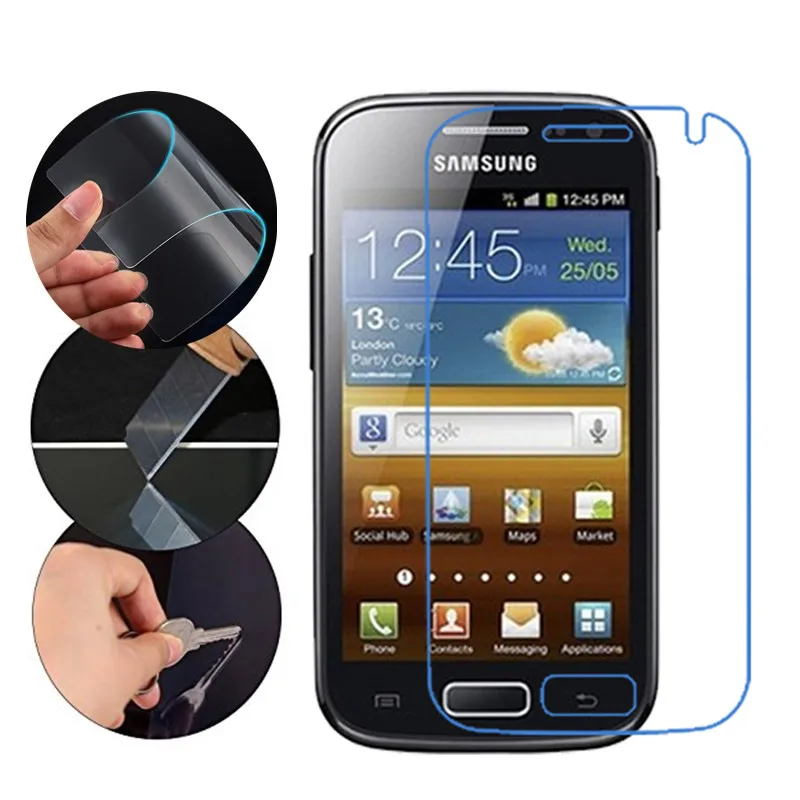 

Tempered Film Nano Screen Protector for Samsung Galaxy ACE 2 I8160 Grand DUOS 9082 i9082 S4 Active i9295 GT S7562 i699 Not Glass