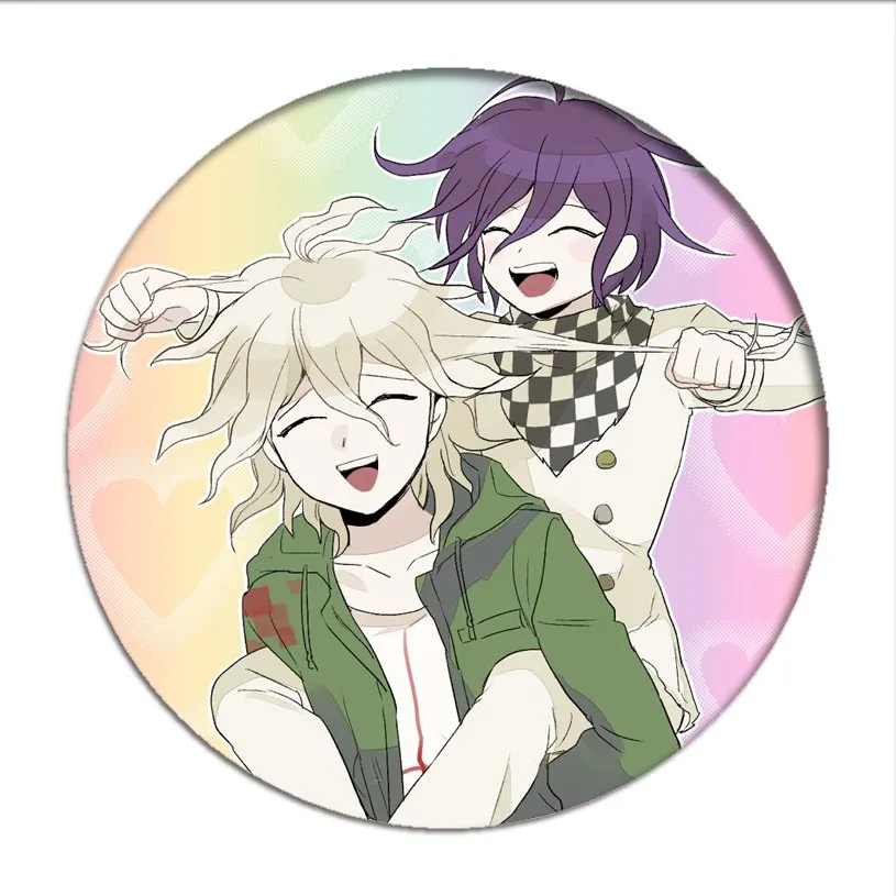 1 шт. игра Danganronpa V3 Killing Harmony значок косплея Oma Kokichi брошь искусственные сумки Значки