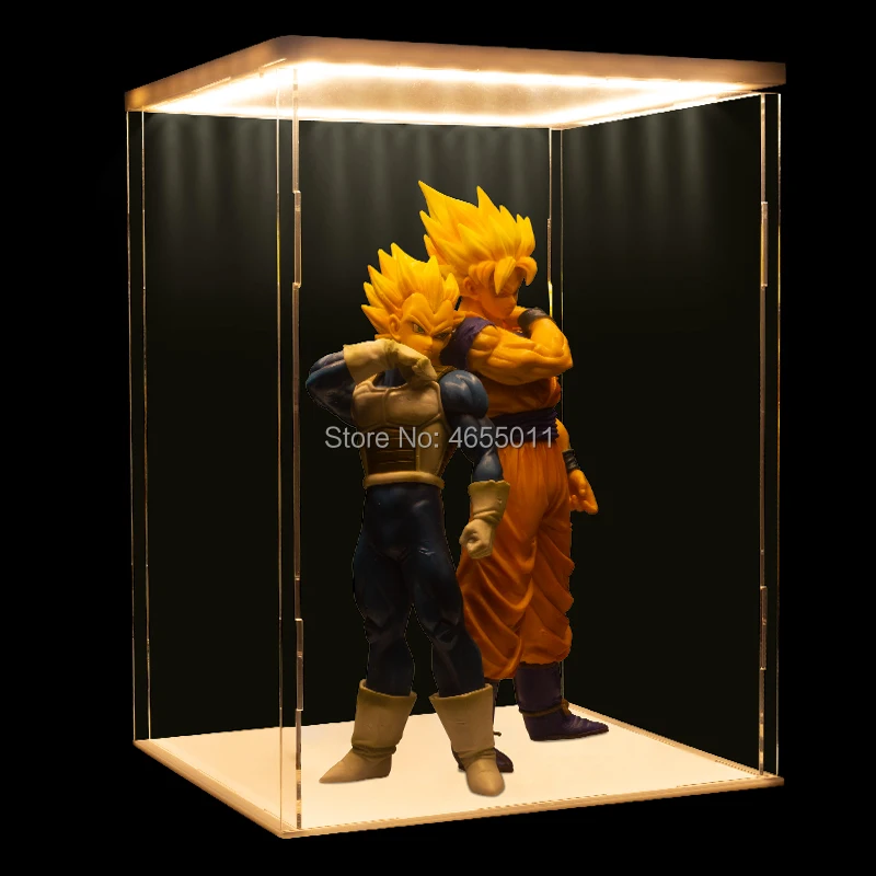 S. orange DIY DRAGON BALL Goku& Vegeta, настольная лампа, светодиодный ночник в помещении, декоративное освещение, Подарочная коробка с окошком для демонстрации модели
