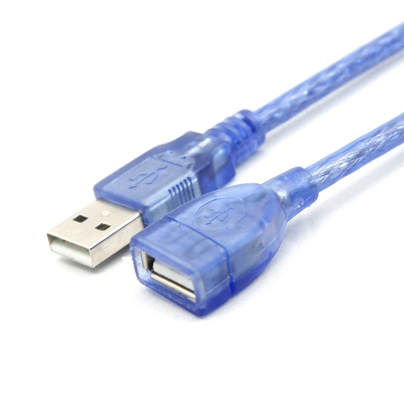 Новейший FENGRU 30 см USB 2 0 Удлинительный кабель типа A для всех с полным покрытием