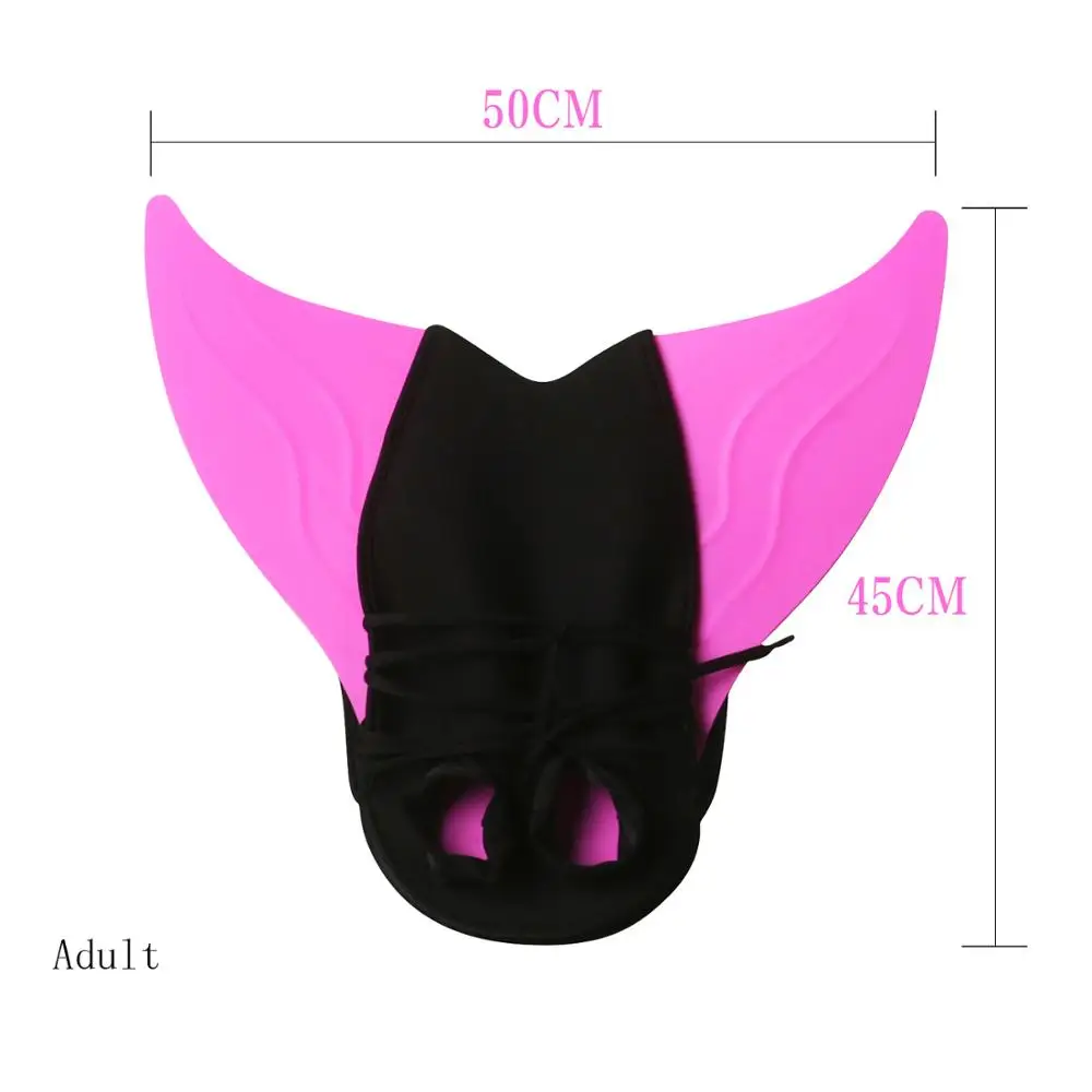 

Women/girls Mermaid fins Children's flippers Wholesale Mermaid Siamese fins Whale Tail fins Single fins