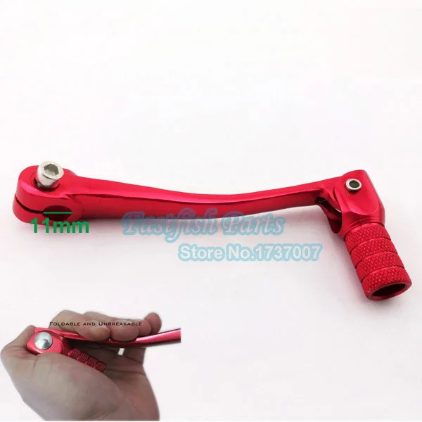 2 Folding Gear Shifter for 50cc 70cc 90cc 110cc Dirt Bike Pit Bike Red