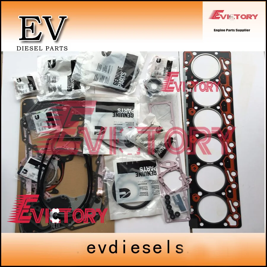S6D110 S6D110E 6D110 engine overhaul gasket bearing piston ring set | Автомобили и мотоциклы