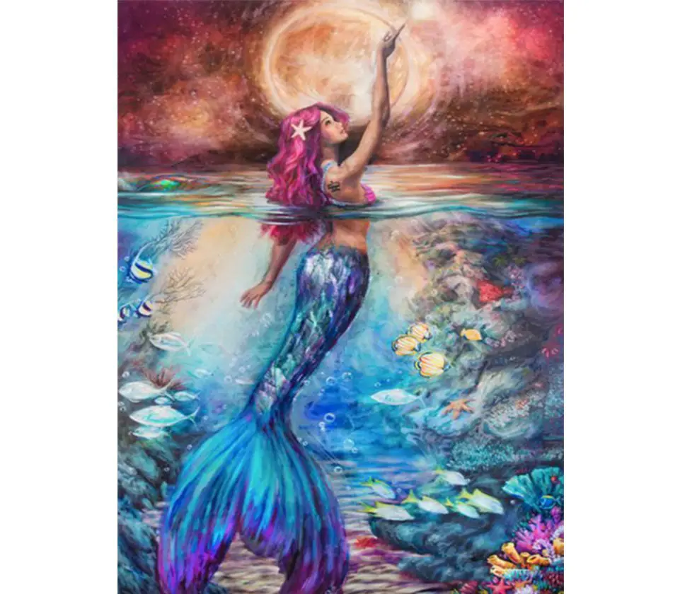 

Diamond Embroidery Needlework 5D DIY Diamond Painting Animals Rhinestone Square Handwork Picture
