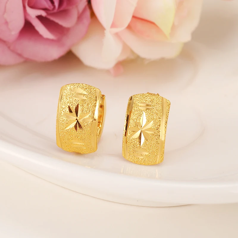 Bangrui Малый Серьги Для женщин золото Цвет и Медь Аравия Серьги ювелирные изделия Эфиопии Мода колошения Африки подарки