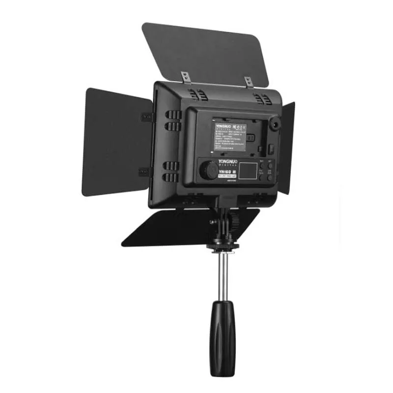  Yongnuo YN160 III 3200-5500K CRI95 160 LED Adjustable Luminance Video Light for Canon Nikon Sony DS - 32391448993