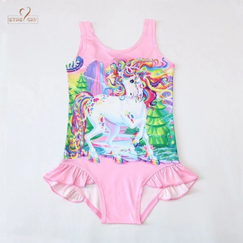 unicorn baby swimsuit
