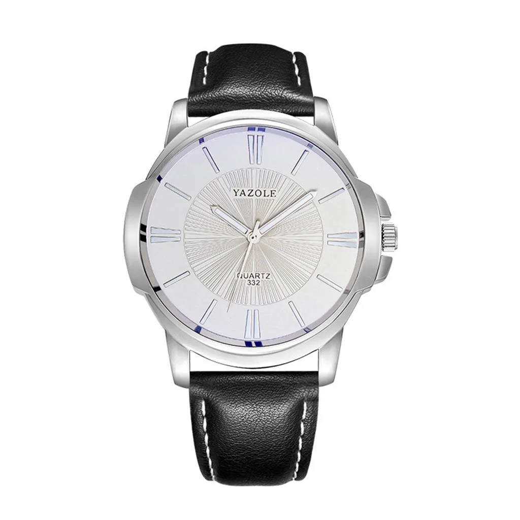 Reloj hombre Yazole Мужские часы Роскошные Лидирующий бренд бизнес мужские часы кварцевые наручные часы для отдыха кожаные часы relogio masculino