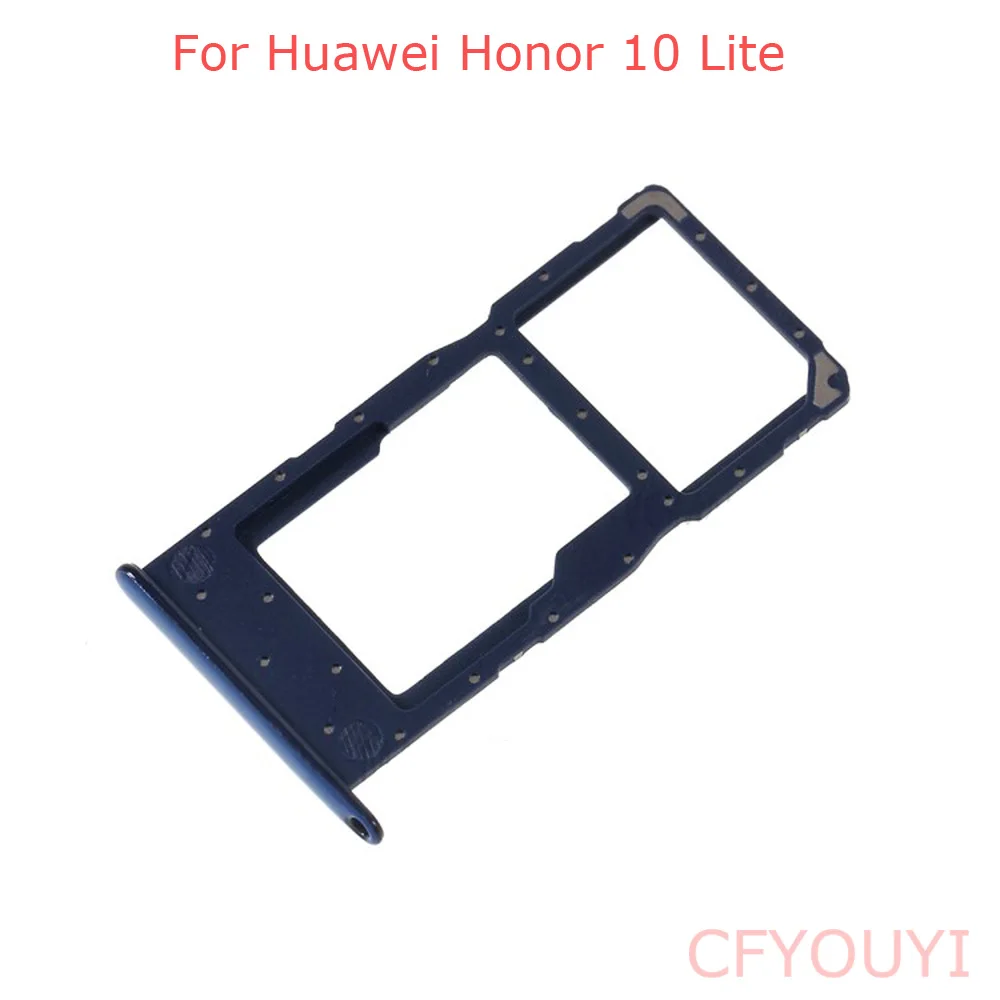 Новый лоток для SIM карты держатель Слот гнездо адаптер Huawei Honor 10 Lite|Шлейфы