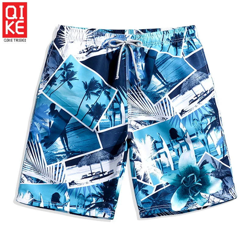

Swimming trunks Men’s Board shorts quick dry surfing plus size briefs hawaiian breathable plavky beach shorts printed mesh