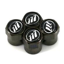 Carbon black car Tire Valve Caps case for lifan solano x60 x50 Badge