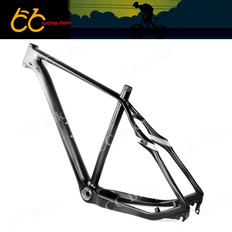 Full carbon 29er MTB frame135mm QR or 142mm axle through rear spacing of mountain bicycle frame