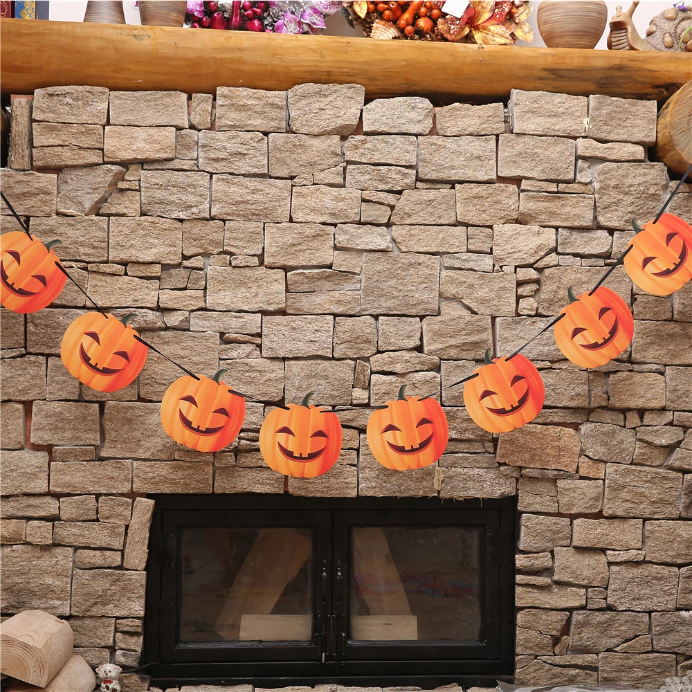 Garland Banner Flag Bunting Garland Party Home Haunted House Decor
