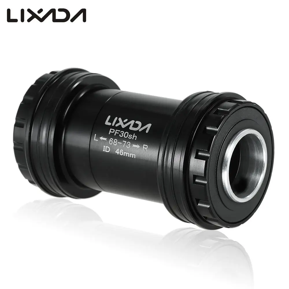 

Lixada PF30 Bottom Bracket 24MM Bearing Bottom Bracket 68-73mm Bike Bottom Bracket for SHIMANO SRAM GXP Prowheel