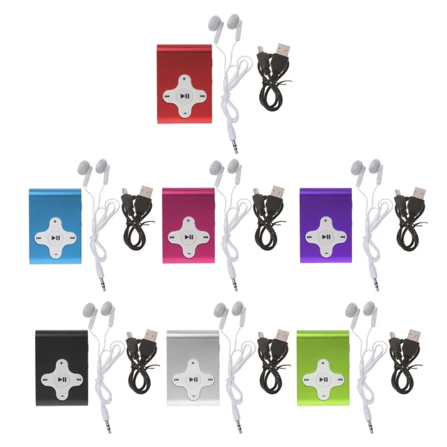 Best Offers New Mini Clip Metal MP3 Music Media Player Support Micro SD Card + USB Cable Earphone Best Offers New Mini Clip Metal MP3 Music Media Player Support Micro SD Card + USB Cable Earphone