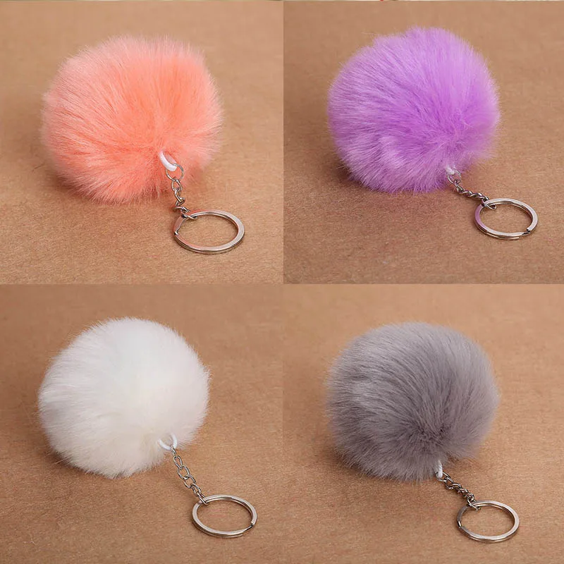 Cute Unicorn Sequin Pom Pom Key Pendant Colorful Stuffed Unicorn Doll Kids Toys Girls Bag Hang Pendant Key Chain Speelgoed Gift