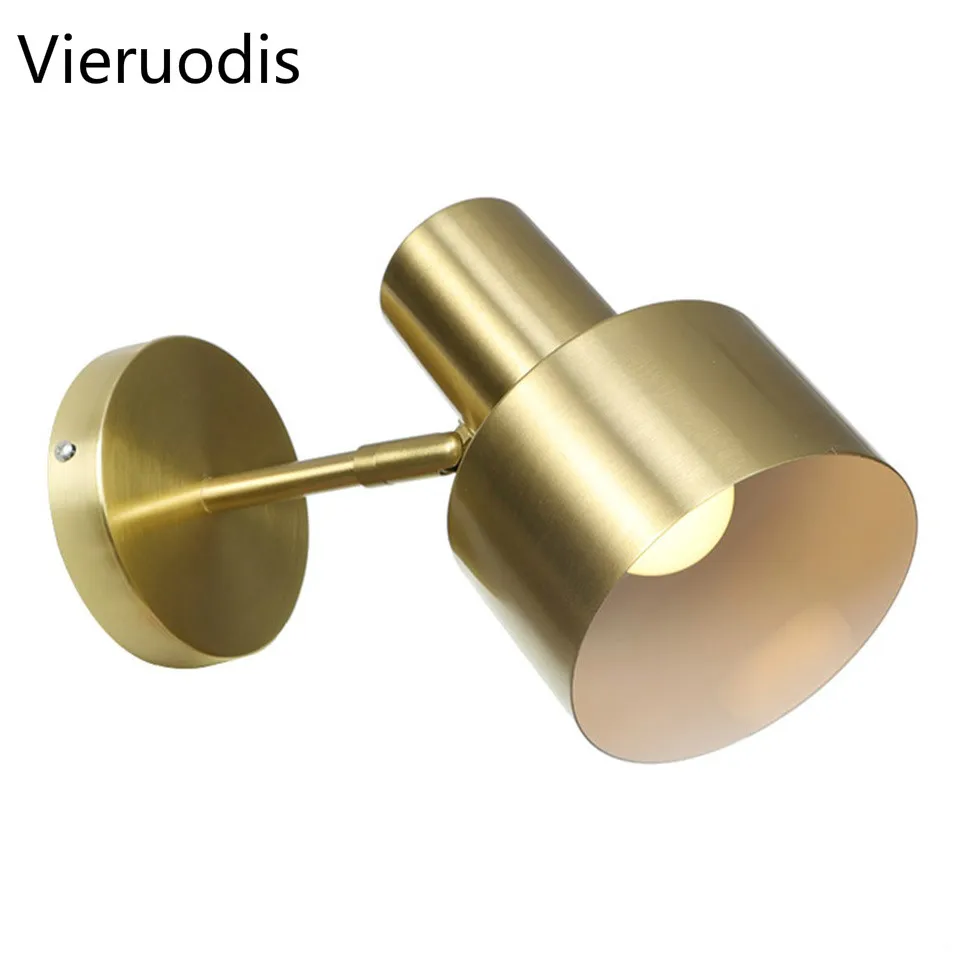 

Vieruodis Vintage Loft Led Wall Lamp Home Industrial Decor Retro Bathroom Lighting Iron Lampshade E27 Edison wall Light Fixtures