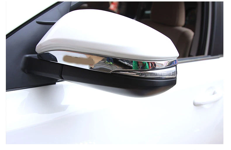 Rear View Mirror Trim for Toyota RAV4 Rav 4 2016 2014 2015 ABS Chrome