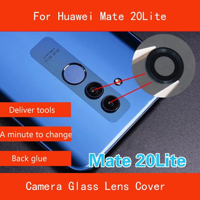 For Huawei Mate 20 Lite Camera Glass Lens Cover Adhsive Glue Replacement Original | Мобильные телефоны и аксессуары
