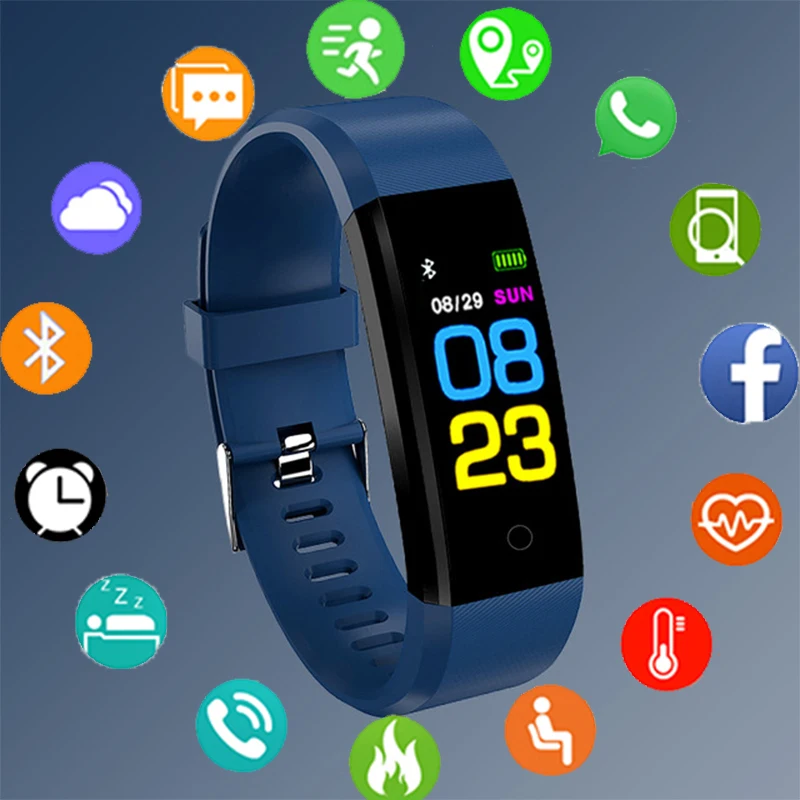 Спортивный Браслет умные часы для мужчин и женщин Android IOS электроника Wach фитнес