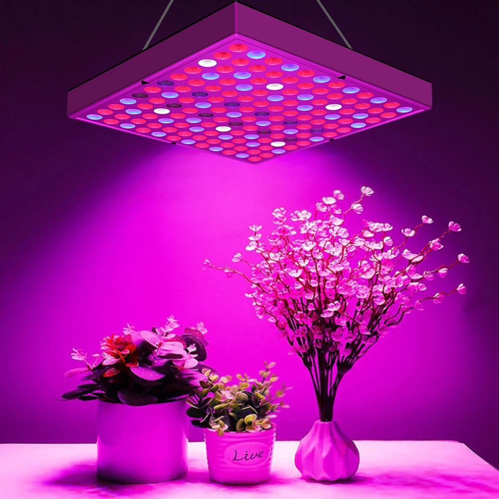[DBF] светодиодный Grow Light Фито лампа 85 265 в 25 Вт 45 полный спектр для внутреннего