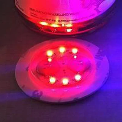 200 шт 6/7/8 светодиодный супер яркий светодиод 3 мм(диаметр) мигающая лампа-бутылка Подставка под кружку светодиодный glorifier лампы накаливания клуб бар Вечеринка декорации - Цвет: RED