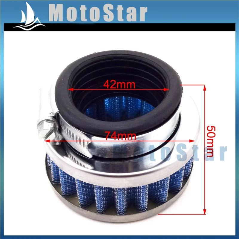 42mm Air Filter For 47cc 49cc Dirt ATV Quad Pocket Bike 150cc Scooter Mini Moto 42mm Air Filter For 47cc 49cc Dirt ATV Quad Pocket Bike 150cc Scooter Mini Moto