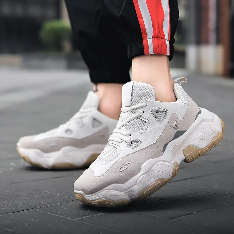

2019 Coconut Shoe Dad Shoe Ventilation Trend Leisure Time Sneakers Flange Male Shoe Casual Shoes Men Zapatos De Hombre Scarpe