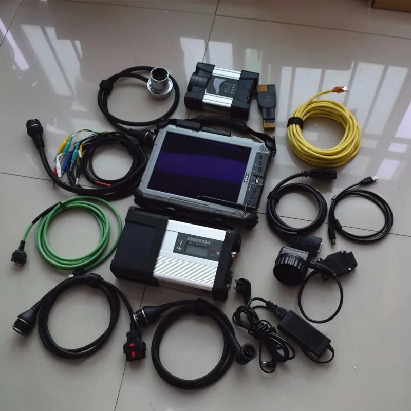 2021 супер 2 в 1 Mb Star c5 для Bmw ICOM следующий ноутбук Ix104 планшет i7 4g Super Ssd новейший