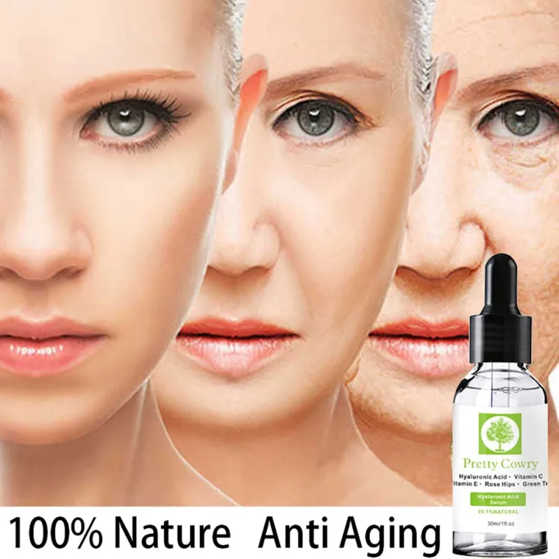 

Hyaluronic Acid Serum Vitamin C Essence Face Care Anti-Aging Wrinkle Removal Moisturizing Brightening Facial Eye Serum A1