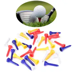 Случайный цвет 100 шт. 36 мм Профессиональный Пластик мяч для гольфа футболка спорт на открытом воздухе
