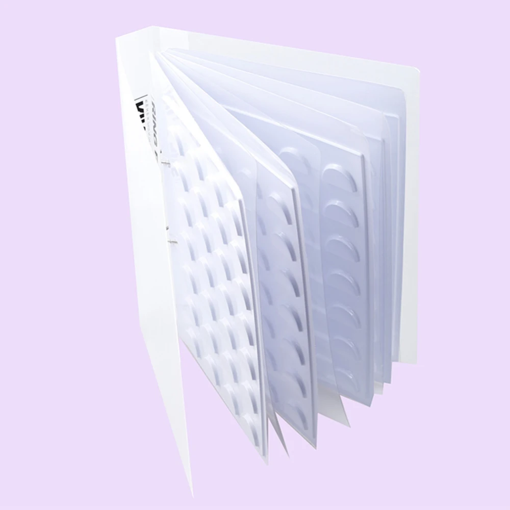

70 Pairs Eyelash Storage Book Eyelashes Display Card No false eyelash organizer False Eyelashes Sample Catalog Package Tray