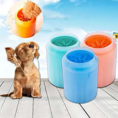 

Faroot Brand New Style Soft Pet Dog Paw Cleaner Silicone Solid Foot Cleaning Washer Brush Cup