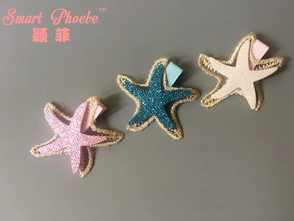 

Бутик, 12 шт., корейская мода, милые блестящие морские звезды, милые однотонные заколки, звездочки, заколки для волос, аксессуары для принцесс