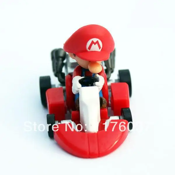10 pcs Classic Game Toys Nintendo SUPER MARIO Yoshi Kart Pull Back Racers Car Figure Set | Игрушки и хобби