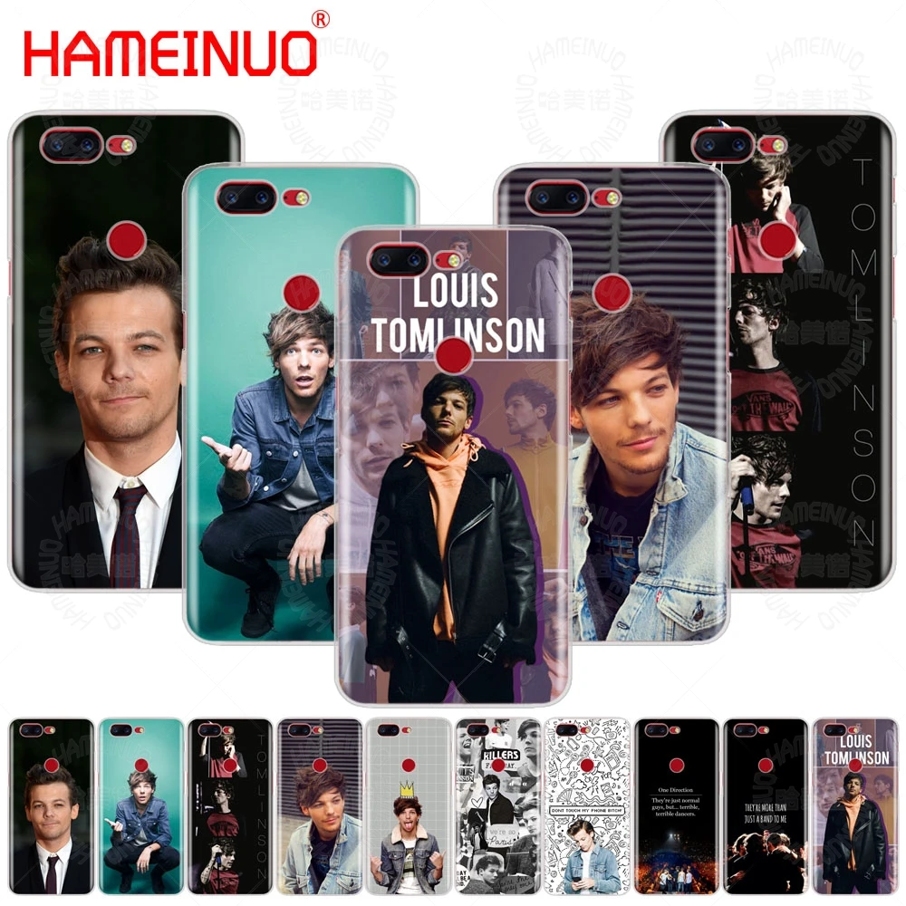 HAMEINUO One Direction 1d Louis Tomlinson cover phone case for Oneplus one plus 5T 5 3 3t 2 X A3000 A5000