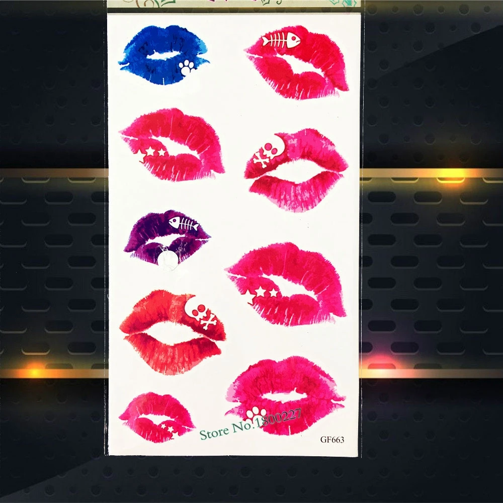 1 шт. красивая бабочка искусственная вспышка водостойкая татуировка боди арт