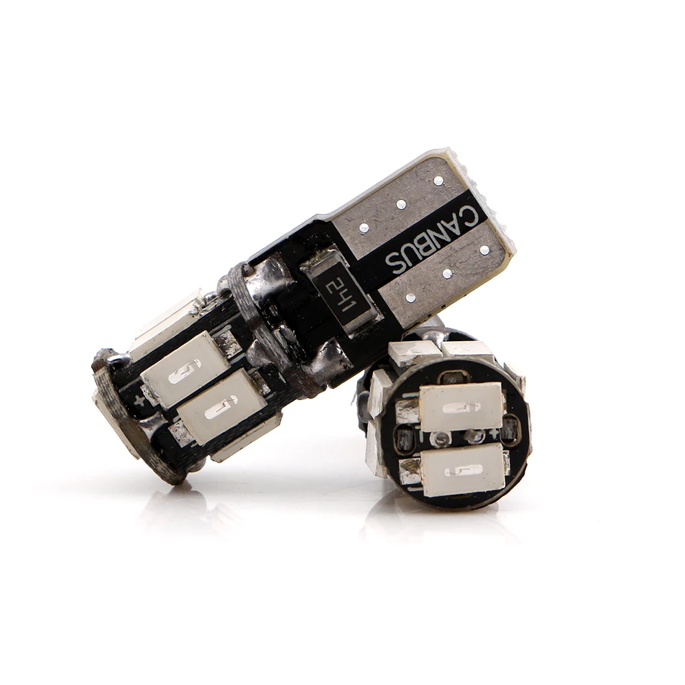 Универсальная Светодиодная лампа Canbus W5W 194 168 T10 5630 10 SMD 50 шт.|car door led light|led instrumentcar light
