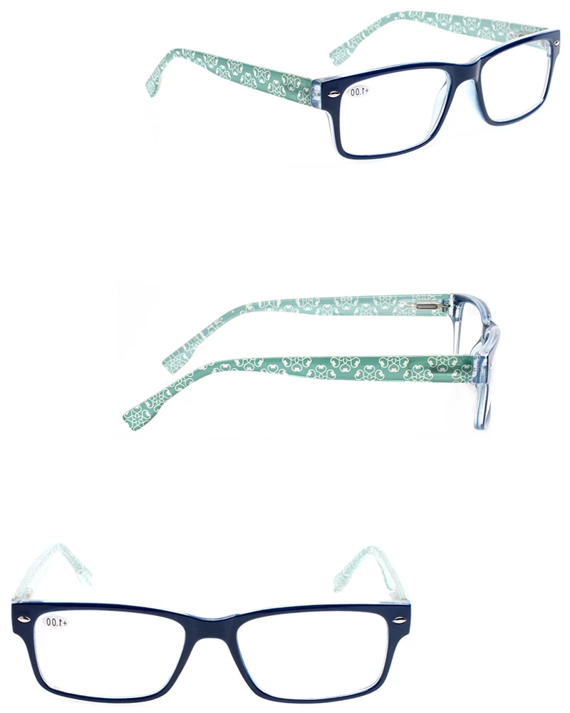 Henotin, мужские и женские модные очки для чтения, изысканный узор, весенний шарнир, дизайн, овальная оправа, очки для чтения, диоптрий 0,5 1,75