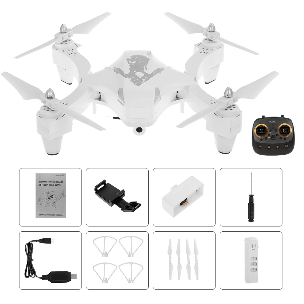 VISUO Радиоуправляемый Дрон XS811 GPS 5G Wi Fi FPV 720 P широкоугольная камера складной