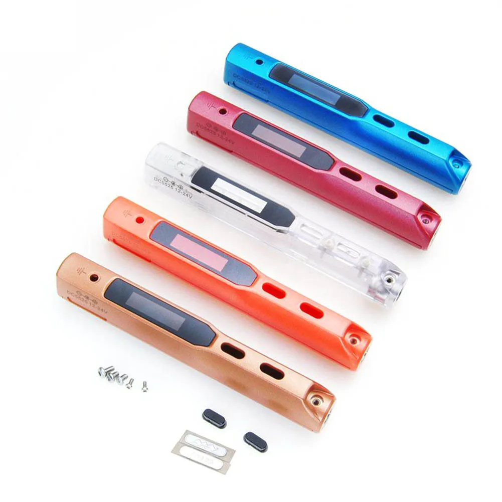 

TS100 Electric Soldering Iron Station Case Digital OLED Programable Soldering Iron Color Housing Colorful Shell Replacement Par