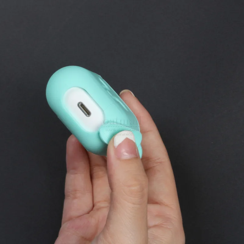 Silicone Cover For Apple Airpods Air Pods 2 1 i60 i80 TWS Charging Case Anti-lost Straps Earphone Protector Watch Band Holder