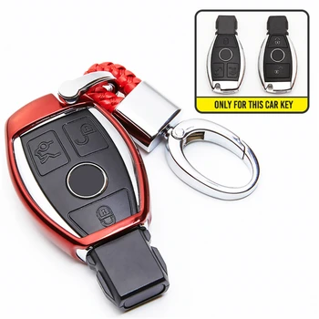 

TPU Car Keychain Cover For Mercedes Benz C Class AMG W203 W210 W211 W124 W202 W204 W205 W212 W176 GLE W166 Coupe C292 ML GLS CLA