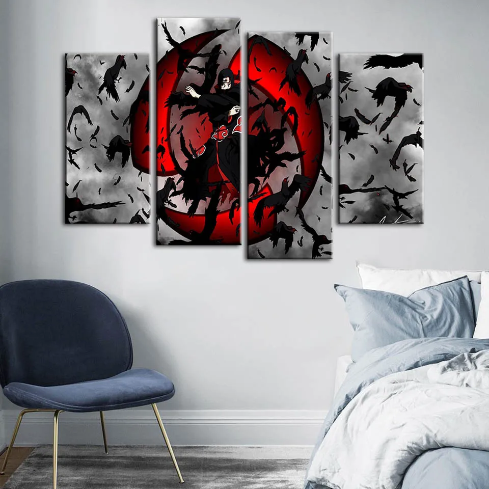 Waliicorners Home Decor Wall Art Canvas Naruto Animation Painting Character Print Posters Modular Picture Cuadros For Kidsroom Frame Artwork 6 HTB1LZhpcvBj uVjSZFpq6A0SXXag