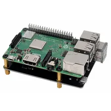 Carte d'extension de stockage X860 M.2 NGFF SATA SSD avec USB 3.0 pour Raspberry Pi 1 modèle B +/2/3 (B PLUS)/ROCK64(China)