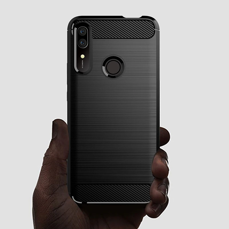 Чехол для Huawei P Smart Z силиконовая прочная броня мягкая задняя крышка чехол HUAWEI SMART