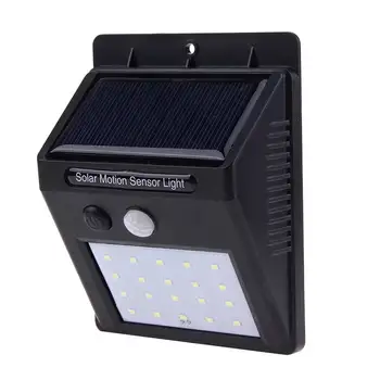 

20 LEDs Waterproof Solar Light PIR Motion Sensor Wall Lamp Outdoor Garden Street Security Yard Path Home Energy Saving Lamp