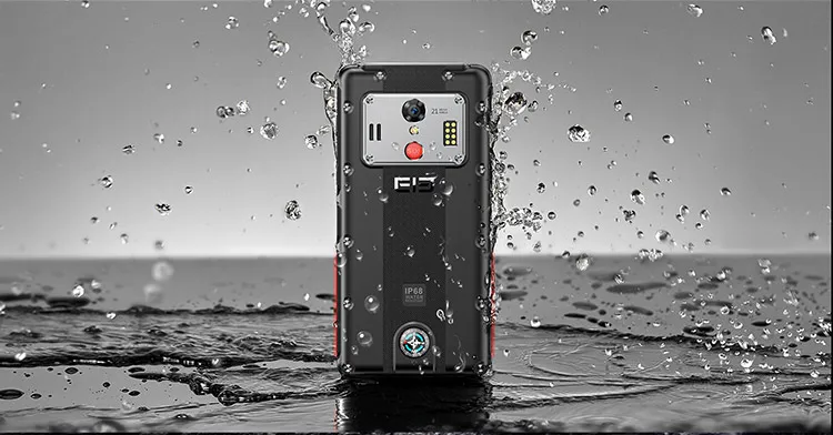 ELEPHONE Soldier 4GB RAM 64GB ROM Helio X25 MTK6797T 2.5GHz Deca Core 5.5 Inch Corning Gorilla Glass 3 2K Screen  Support Side Fingerprint Unlock NFC SOS Gravity Induction Android 8.0 IP68 4G LTE Smartphone