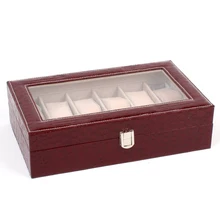 Кожаный 8 позиционный дисплей для часов и держатель для часов может быть для мужчин или женщин Бытовая большая космическая шкатулка для часов