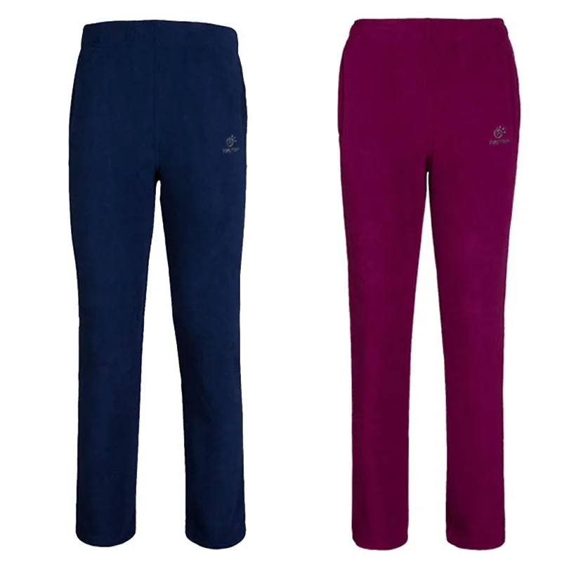 Cheap Winter Spring Warm Fleece Pants Men Women Outdoor Hiking Camping Fishing Trousers Sports Ultralight 8 Colors S XXL Pants RW017